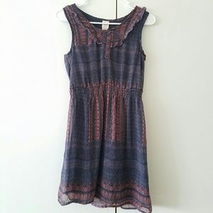 Purple Boho Dress